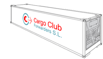 40 Reefer high cube Cargo Club Forwarders 40 Reefer high cube Cargo Club Forwarders