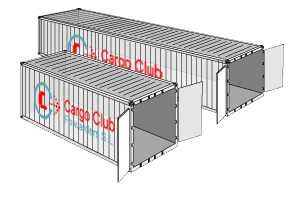 Dry containers Cargo Club Forwarders