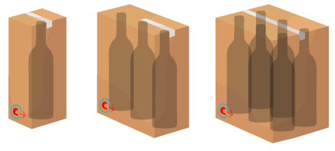 Cajas de vino